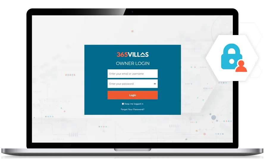 365 Villas Software Owner Login Feature