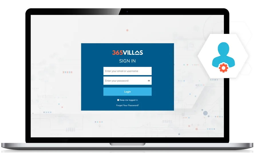 User Rights feature of 365 Villas Software